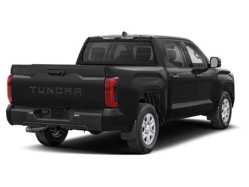 2026 Toyota Tundra 4x4 Crewmax SR Midnight Black Metallic  Shot 2