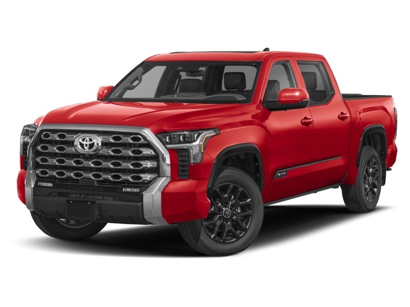 2026 Toyota Tundra 4x4 Crewmax Platinum Supersonic Red  Shot 4