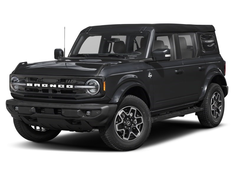 2026 Ford Bronco Outer Banks 4 Door 4x4 Shadow Black  Shot 4