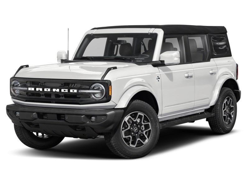 2026 Ford Bronco Outer Banks 4 Door 4x4 Oxford White  Shot 1