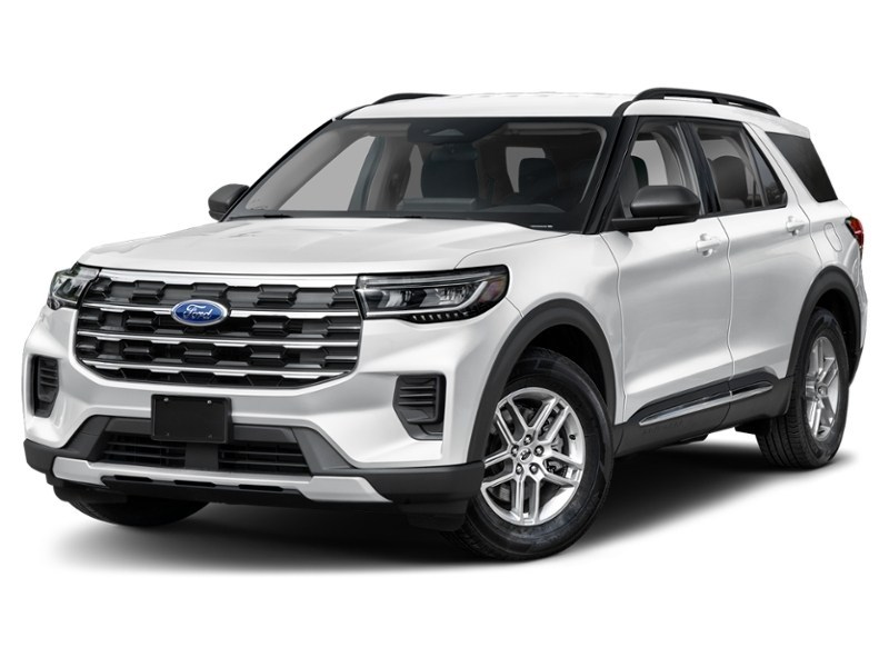 2026 Ford Explorer Active w/200A Pkg 4WD Space White Metallic  Shot 2