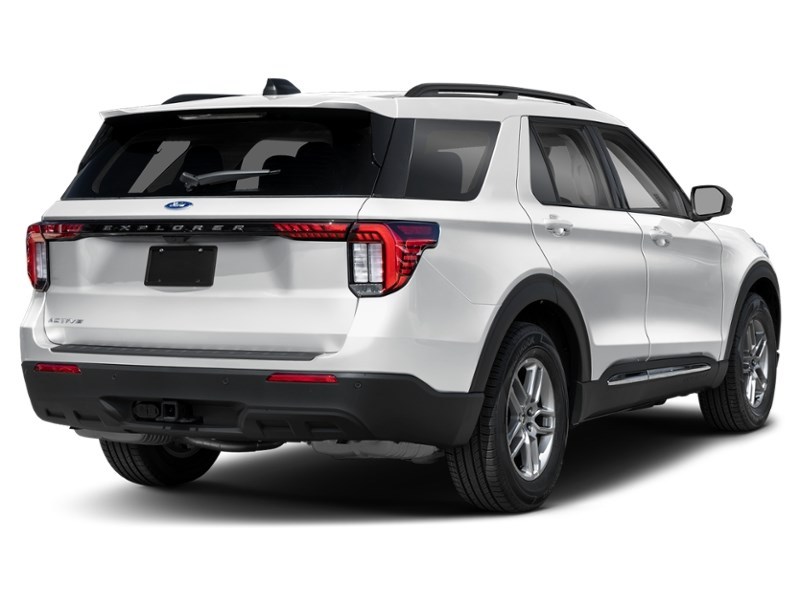 2026 Ford Explorer Active w/200A Pkg 4WD Space White Metallic  Shot 7