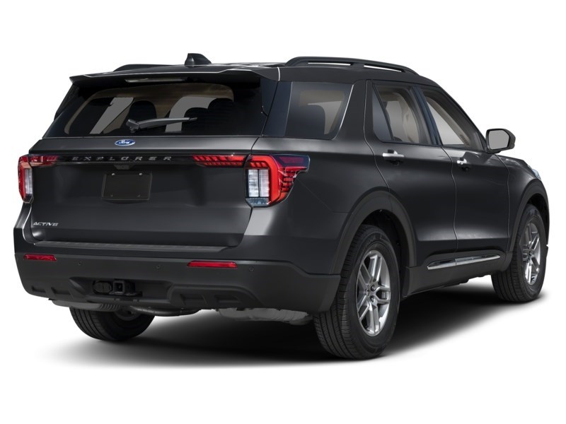 2026 Ford Explorer Active w/200A Pkg 4WD Agate Black Metallic  Shot 2