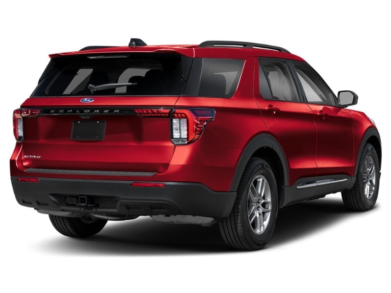 2027 Ford Explorer Active w/200A Pkg 4WD Ruby Red Metallic Tinted Clearcoat  Shot 2