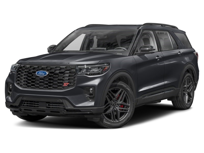 2025 Ford Explorer ST  | 4WD | 3.0L | FULLY LOADED Agate Black Metallic  Shot 4