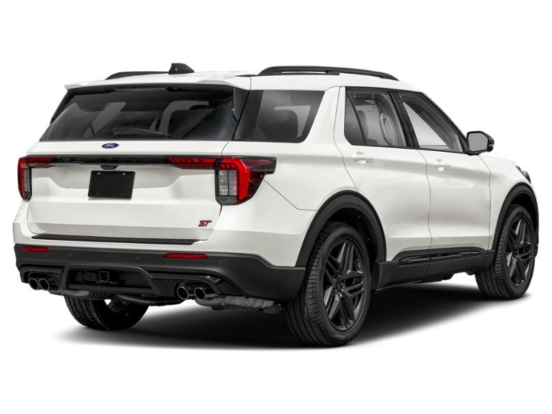 2025 Ford Explorer ST 4WD Star White Metallic Tri-Coat  Shot 2