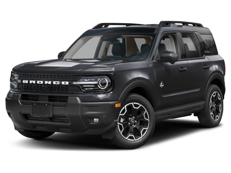 2026 Ford Bronco Sport Outer Banks 4x4 Shadow Black  Shot 1