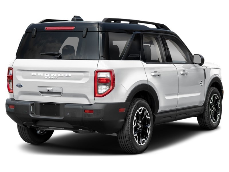 2026 Ford Bronco Sport Outer Banks 4x4 Space White Metallic  Shot 2