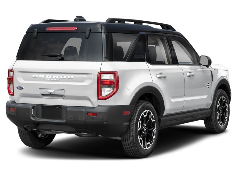 2026 Ford Bronco Sport Outer Banks 4x4 Space White Metallic  Shot 6