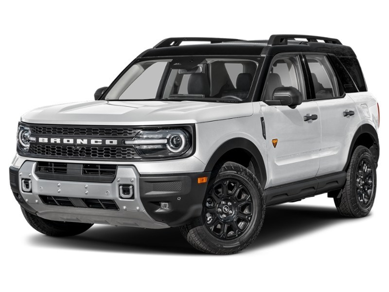 2026 Ford Bronco Sport Badlands 4x4 Space White Metallic  Shot 5