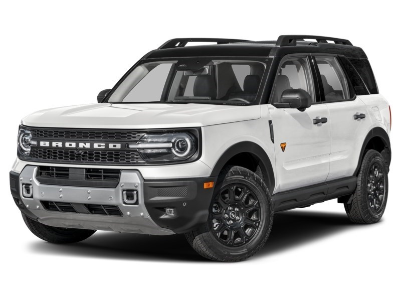 2026 Ford Bronco Sport Badlands 4x4 Oxford White  Shot 1