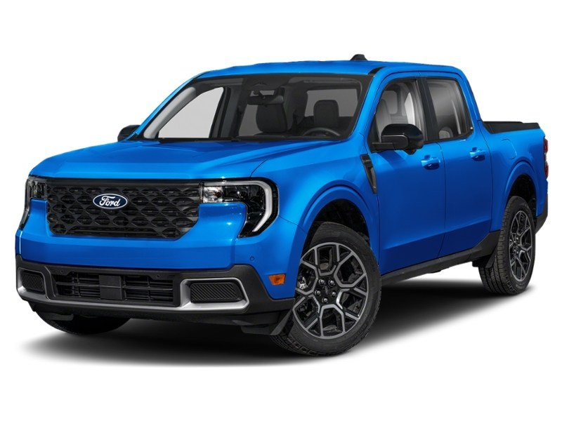 2026 Ford Maverick LARIAT AWD SuperCrew Velocity Blue  Shot 4
