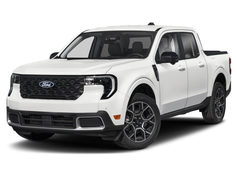 2025 Ford Maverick LARIAT AWD SuperCrew Oxford White  Shot 4