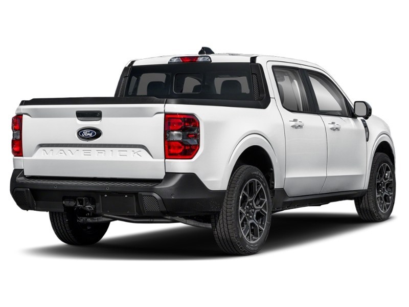 2026 Ford Maverick LARIAT AWD SuperCrew Space White Metallic  Shot 6