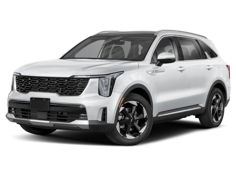 2026 Kia Sorento HEV EX AWD Snow White Pearl  Shot 1