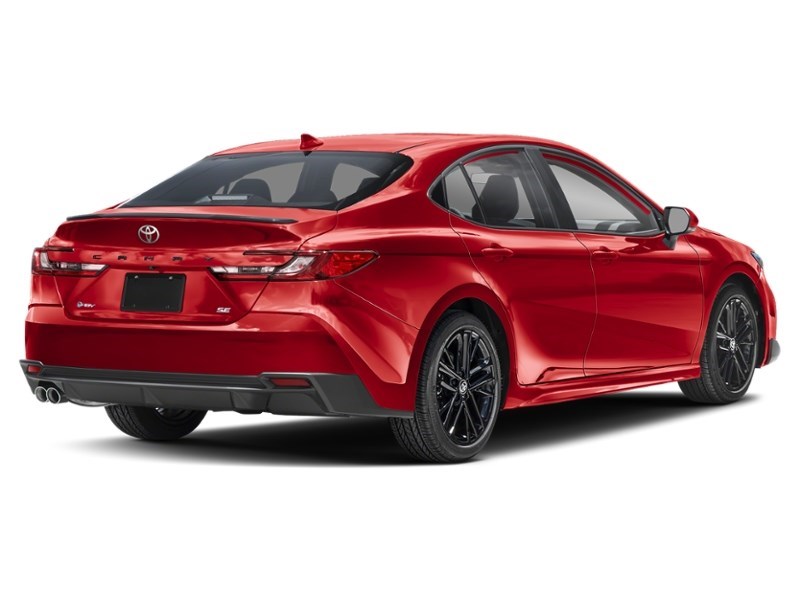 2026 Toyota Camry SE Upgrade CVT AWD Supersonic Red  Shot 2