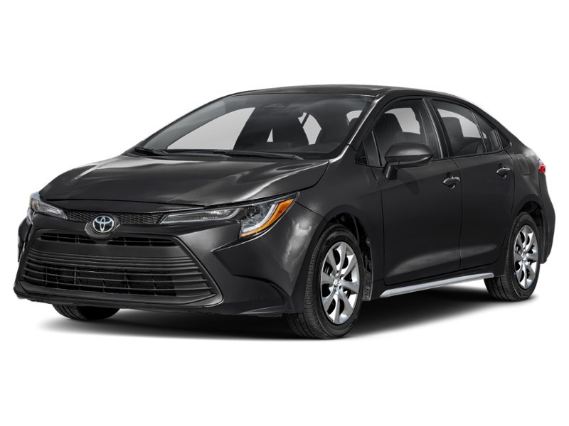 2025 Toyota Corolla LE CVT Midnight Black Metallic  Shot 4