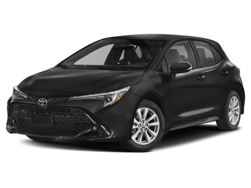 2026 Toyota Corolla Hatchback CVT Midnight Black Metallic  Shot 1