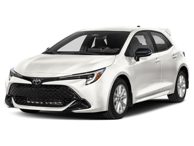 2027 Toyota Corolla Hatchback CVT White  Shot 4