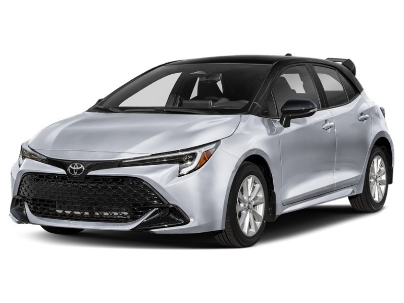 2026 Toyota Corolla Hatchback CVT Classic Silver Metallic w/Black Roof  Shot 10