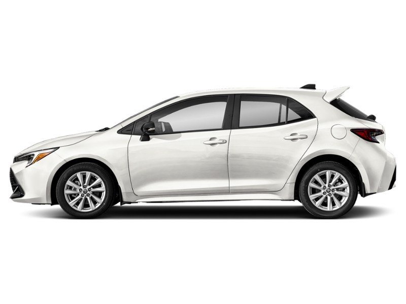 2027 Toyota Corolla Hatchback CVT SE PLUS White  Shot 3