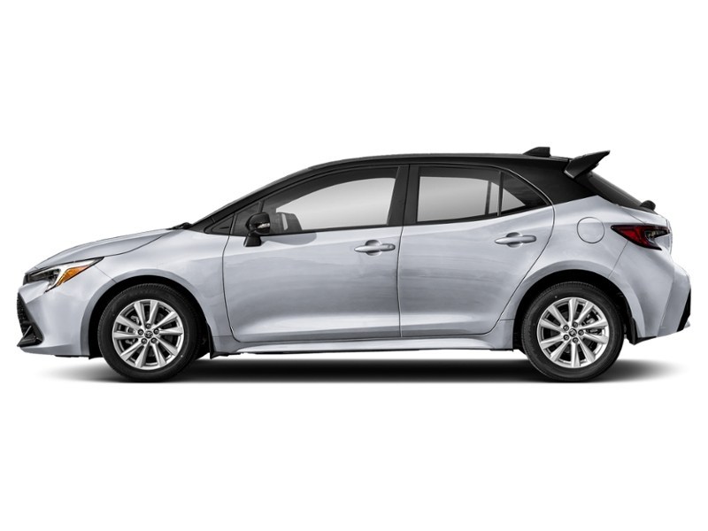 2026 Toyota Corolla Hatchback CVT Classic Silver Metallic w/Black Roof  Shot 9