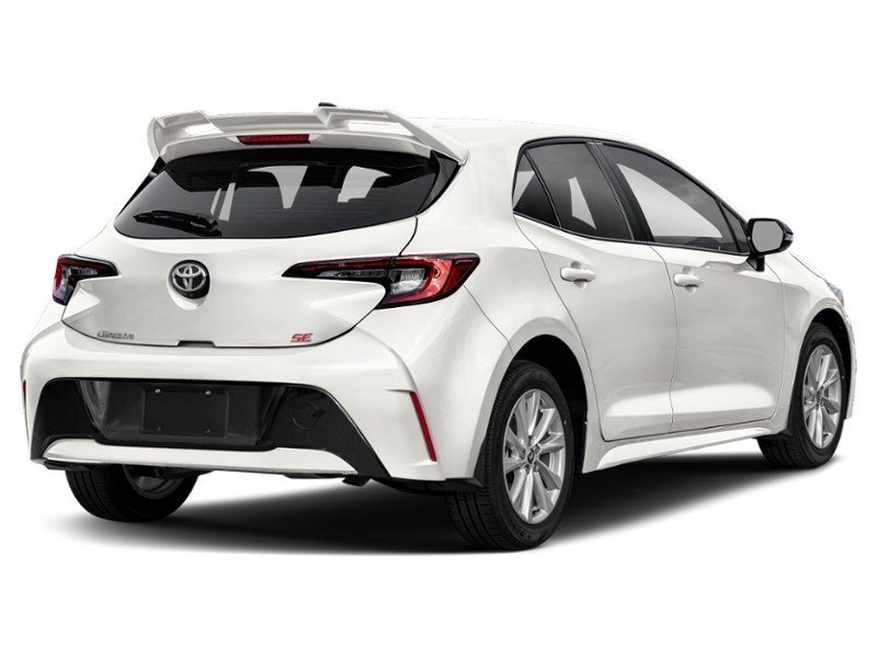 2027 Toyota Corolla Hatchback CVT SE PLUS White  Shot 6