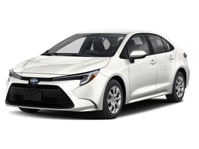 2026 Toyota Corolla Hybrid Hybrid LE CVT AWD White  Shot 10