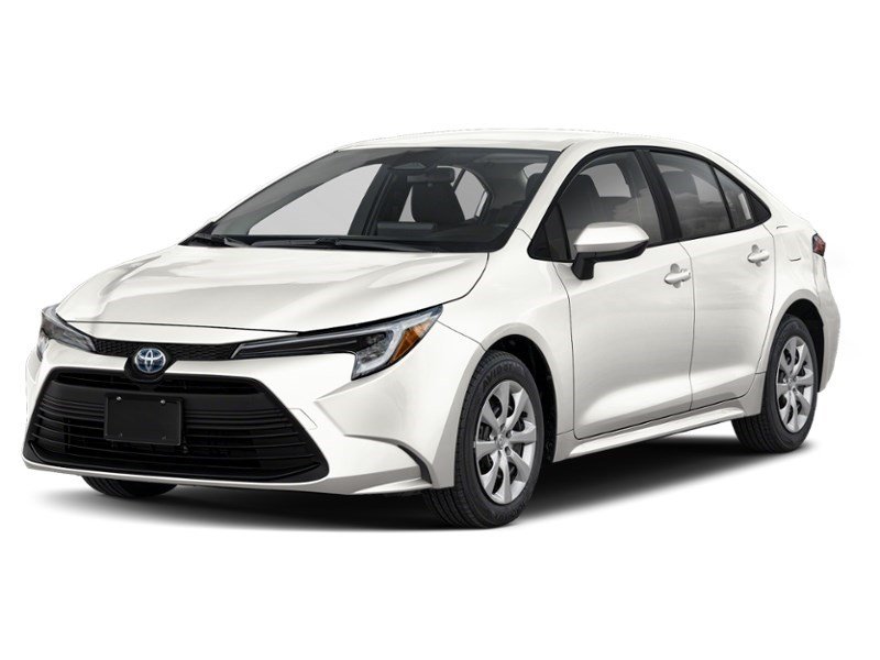 2026 Toyota Corolla Hybrid Hybrid LE CVT AWD White  Shot 7