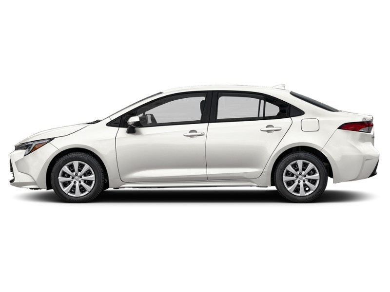 2026 Toyota Corolla Hybrid Hybrid LE CVT AWD White  Shot 3
