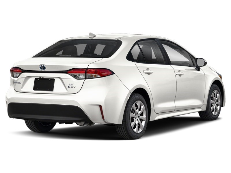2026 Toyota Corolla Hybrid Hybrid LE CVT AWD White  Shot 8