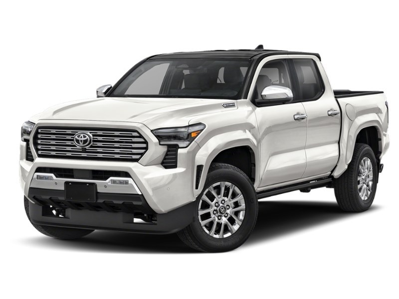 2025 Toyota Tacoma Hybrid TRAIL HUNTER White/Black Roof  Shot 7