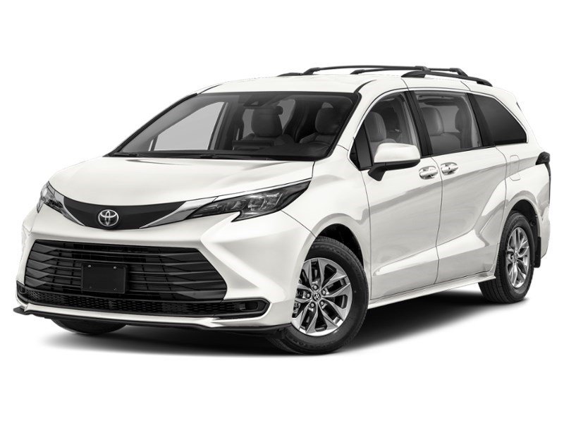 2025 Toyota Sienna LE 8-Passenger FWD White  Shot 4
