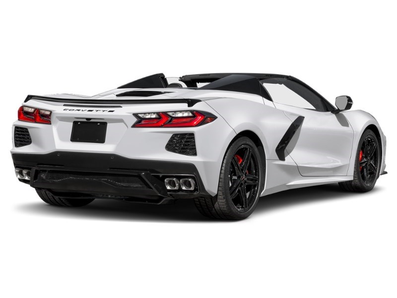 2026 Chevrolet Corvette 2dr Stingray Conv w/1LT Arctic White  Shot 2