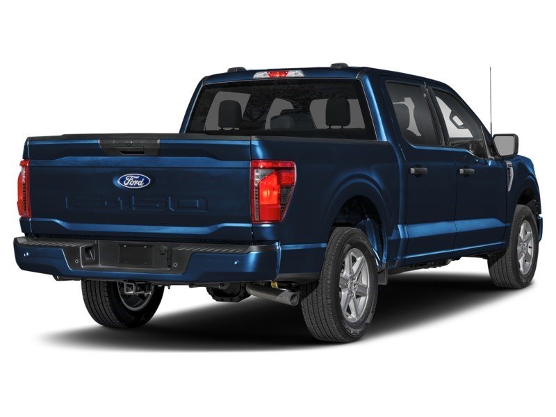 2026 Ford F-150 XLT 4WD SuperCrew 5.5' Box Antimatter Blue Metallic  Shot 2