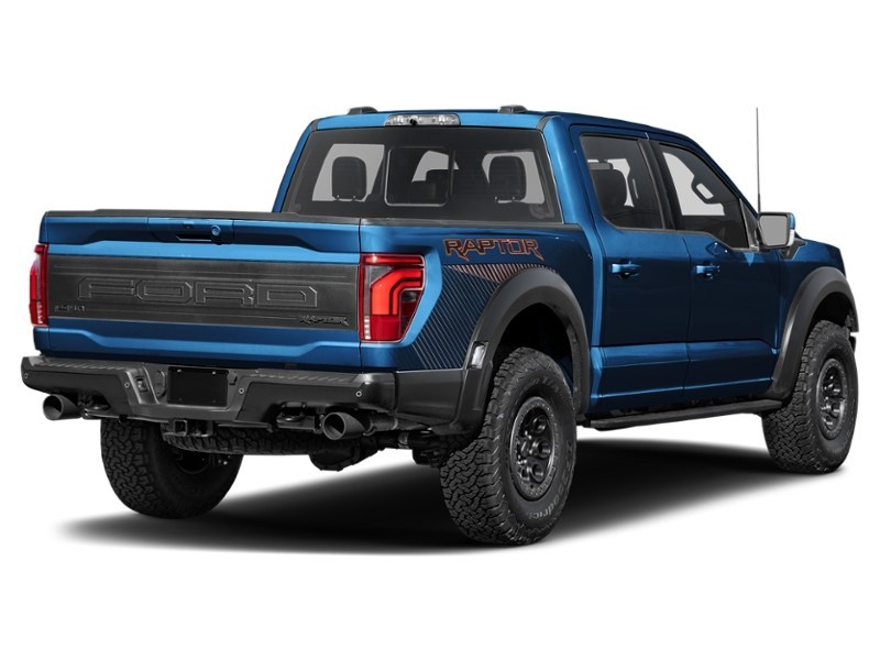 2026 Ford F-150 Raptor 4WD SuperCrew 5.5' Box Antimatter Blue Metallic  Shot 2