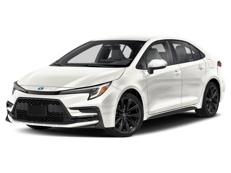 2026 Toyota Corolla Hybrid Hybrid SE CVT AWD White  Shot 1