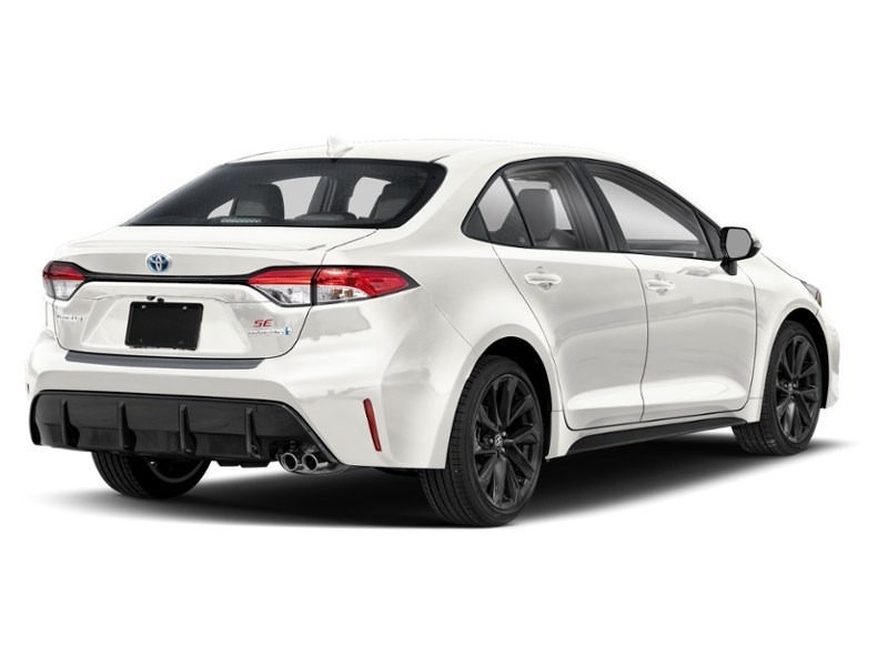 2026 Toyota Corolla Hybrid Hybrid SE CVT AWD White  Shot 6